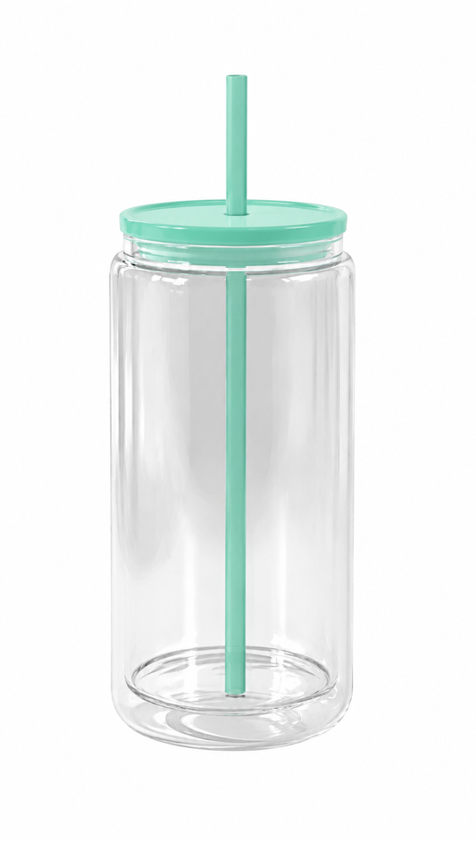 16oz Teal Acrylic