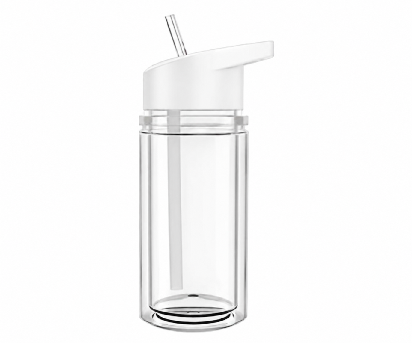 White Lid 10oz Kids Snowglobe