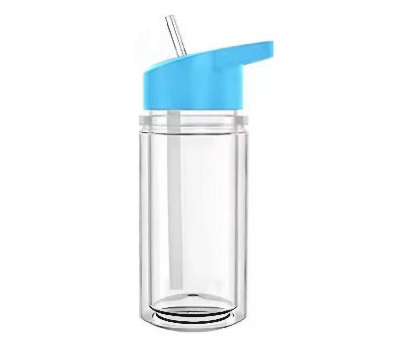 Blue lid 10oz kids tumbler