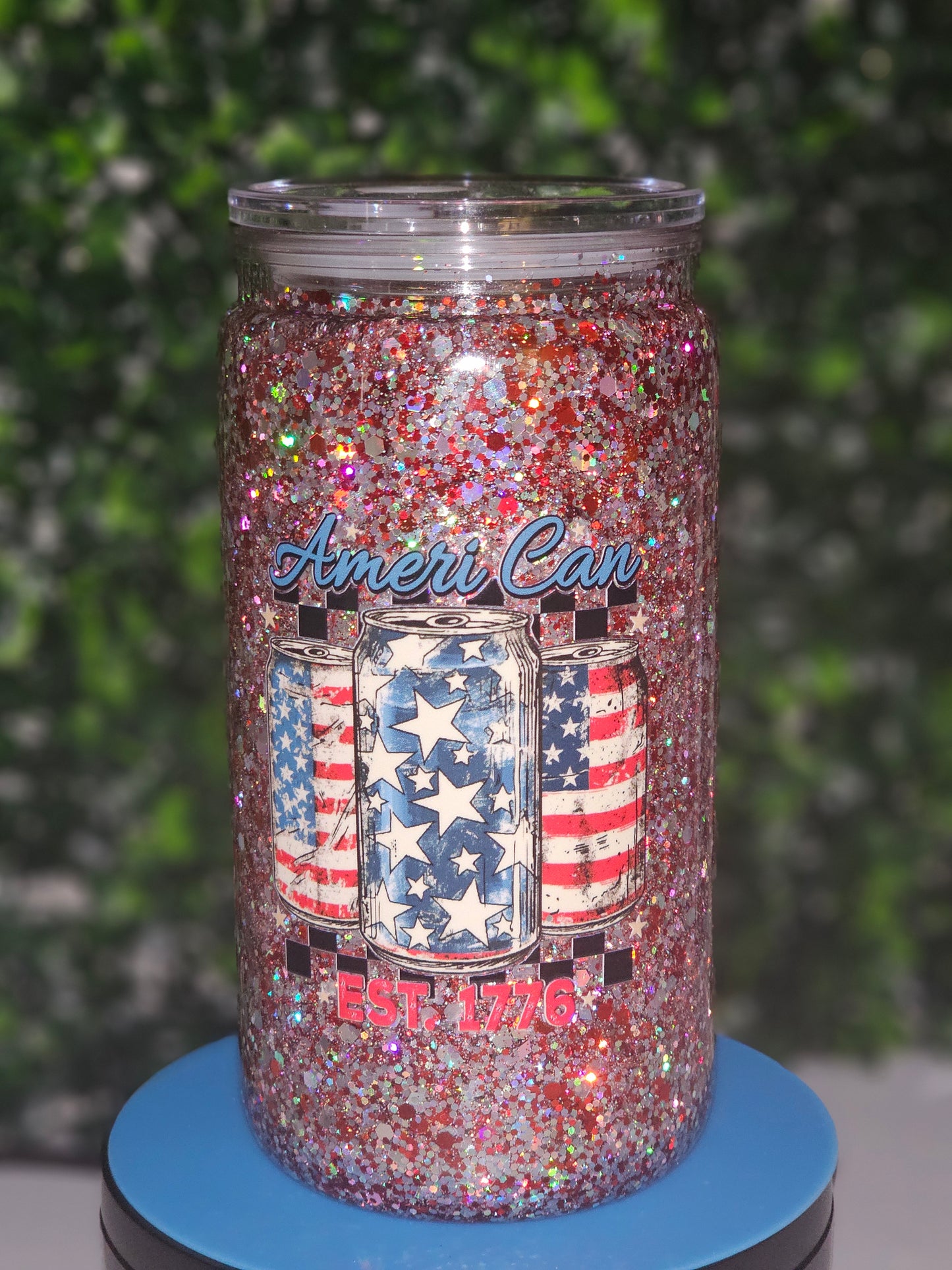 AmeriCan glitter cup 16oz